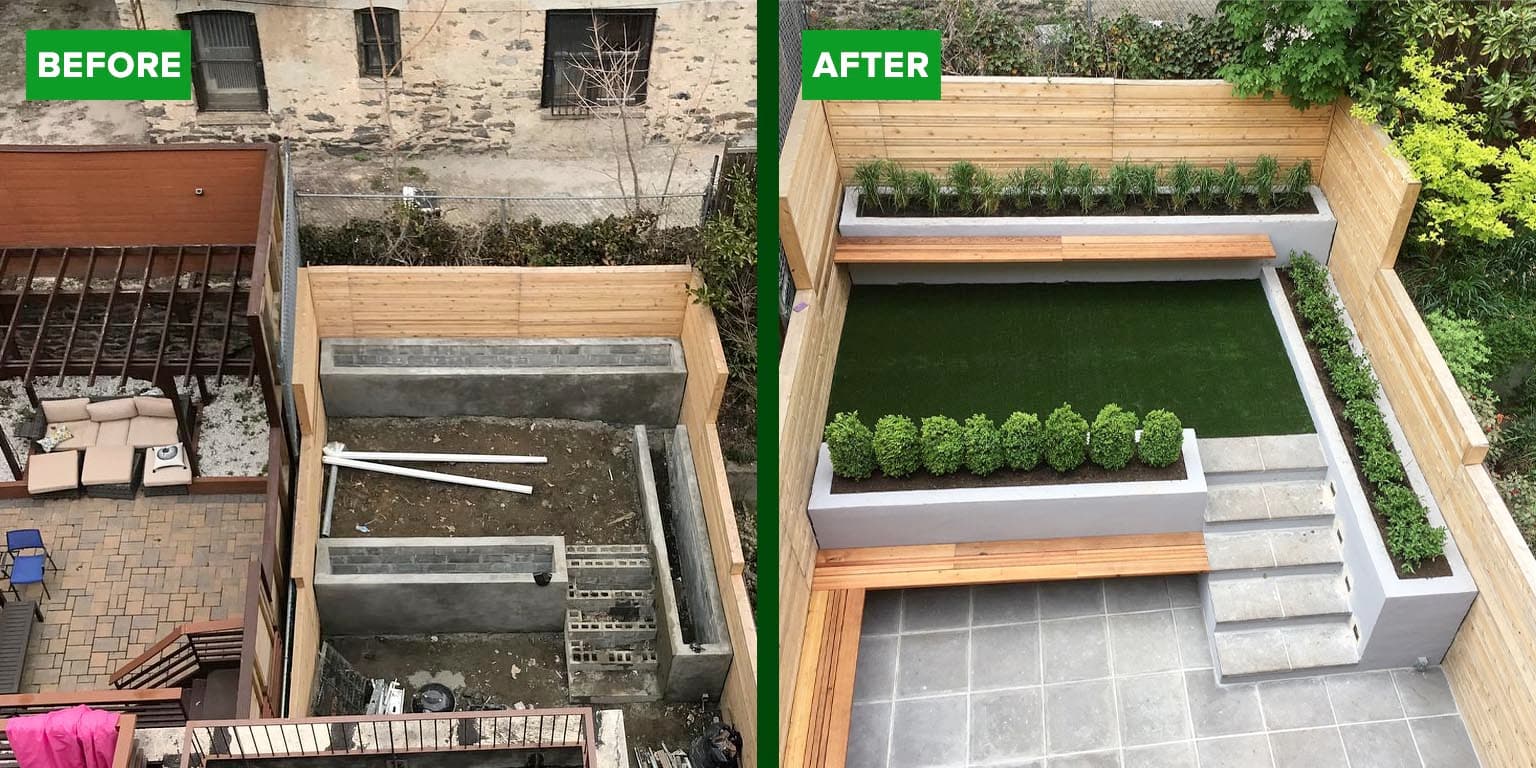 Manhattan Brownstone Backyard project photo