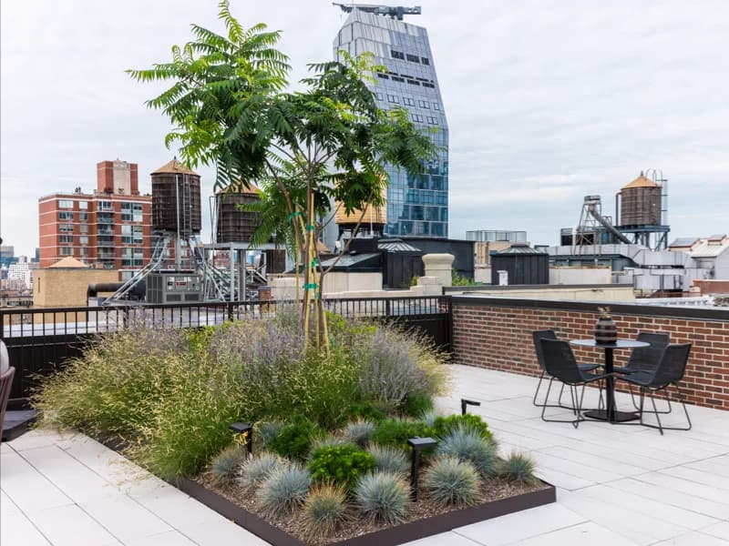 Commercial landscape, NY